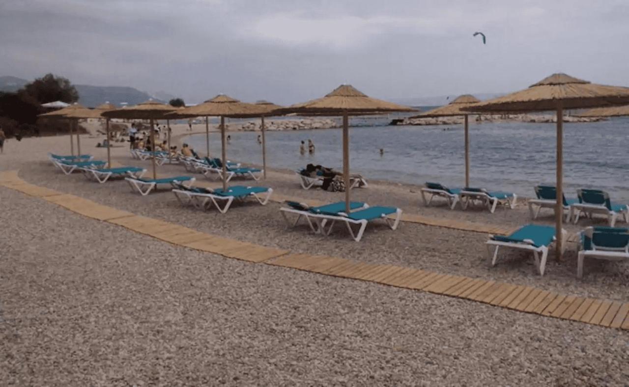 Beach Apartment Butterfly With Sea View Split Eksteriør bilde